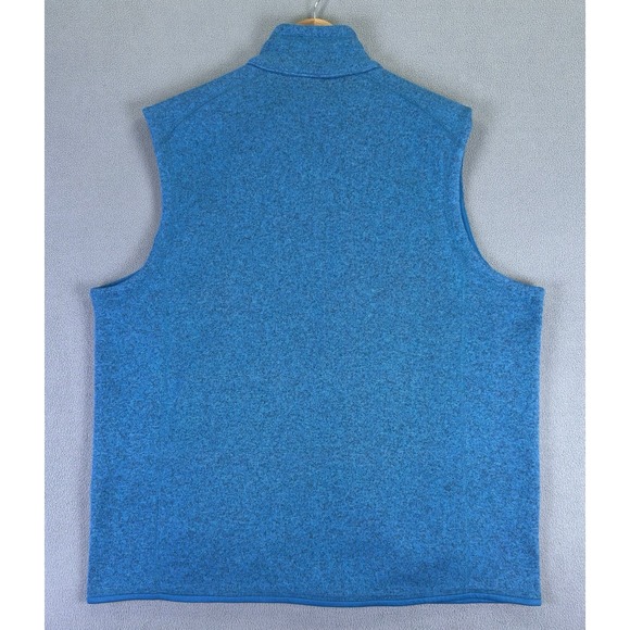 Patagonia Better Sweater Vest Mens XL Blue Performance Hiking Outdoor Prep - Picture 2 of 7
